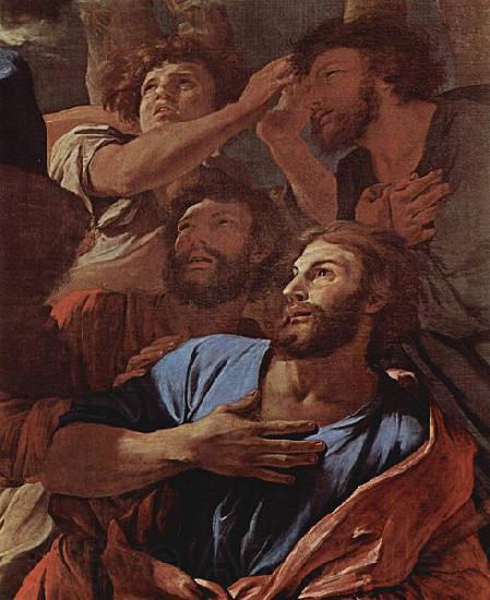 Nicolas Poussin Die Jungfrau erscheint dem Hl. Jacobus